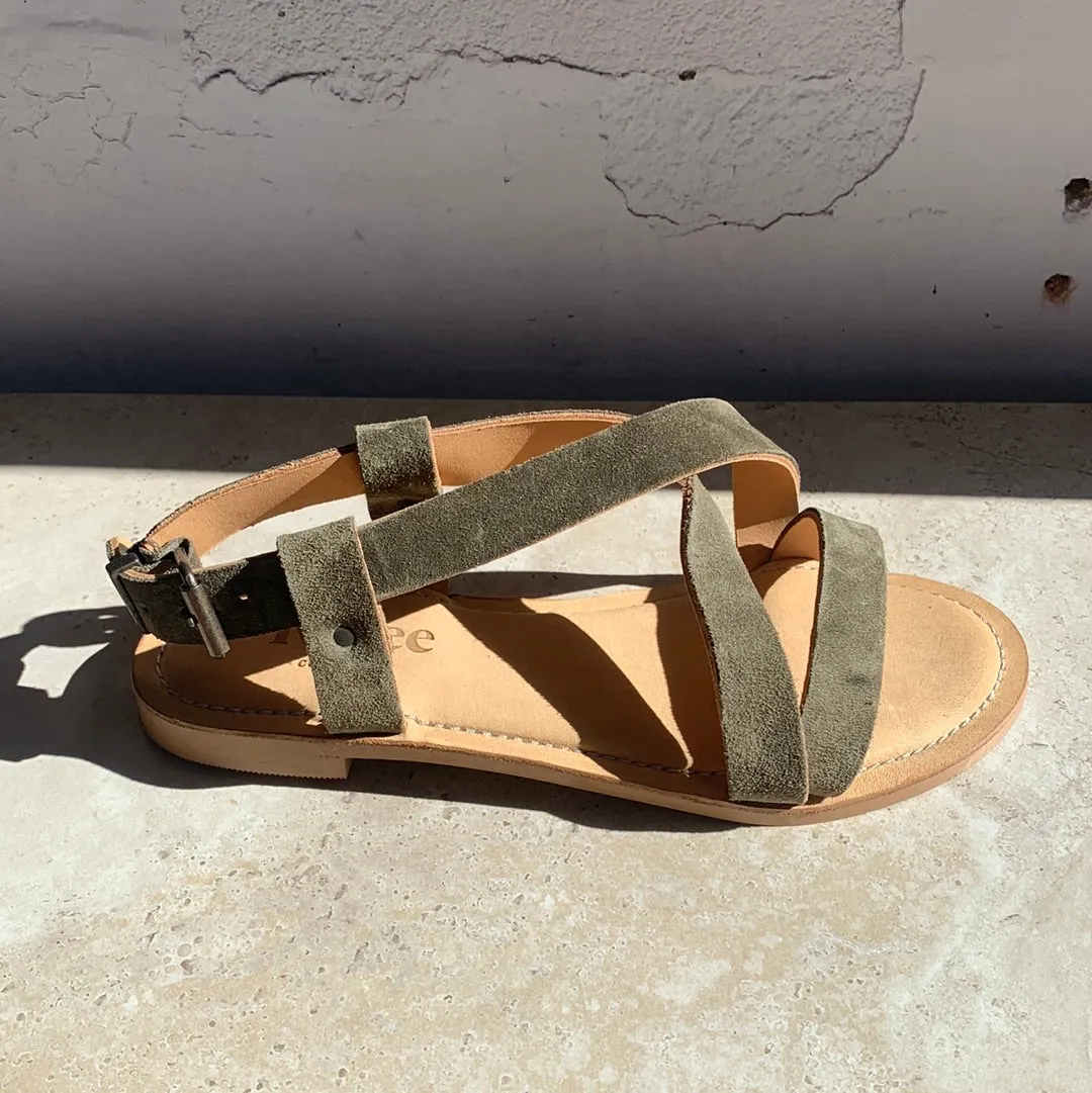 IvyLee Laura Khaki Suede - LAST PAIR size 37