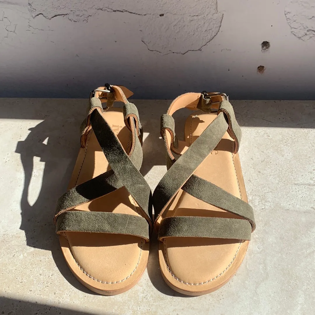 IvyLee Laura Khaki Suede - LAST PAIR size 37