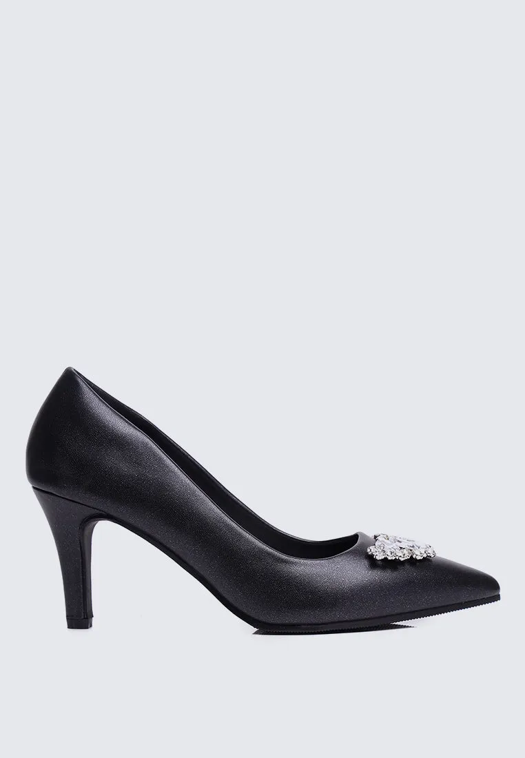 Jewel Comfy Pumps In Black