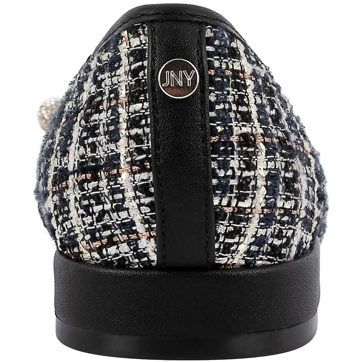 Jones New York Womens Marios Bow Knit Ballet Flats