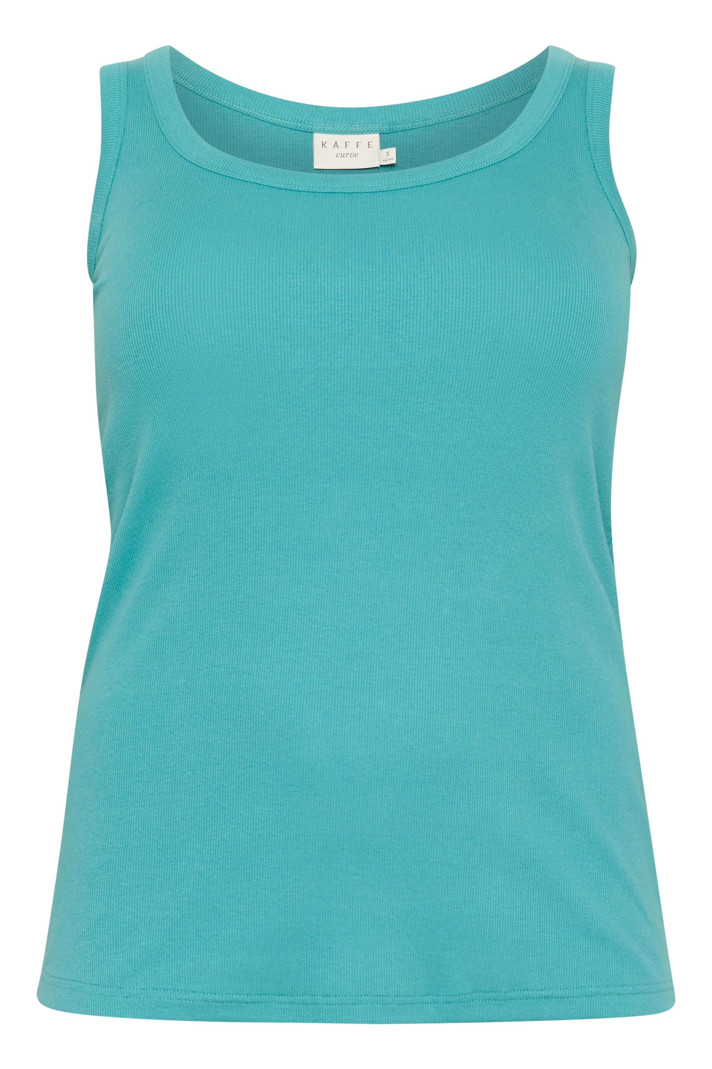 Kaffe Curve Carina Vest Top in Teal