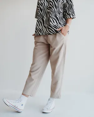 Kate Stone Corduroy Barrel Leg Trousers
