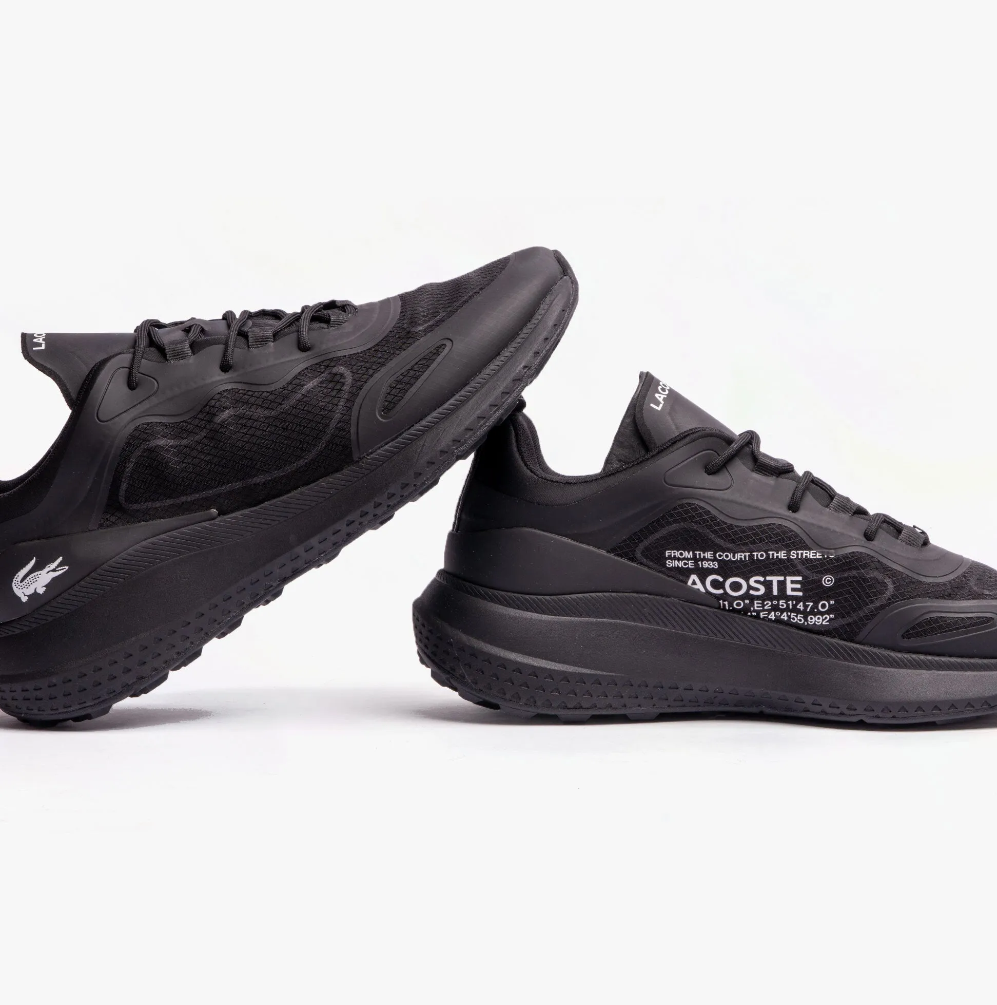 Lacoste ACTIVE 4851 Mens Trainers Black/Black