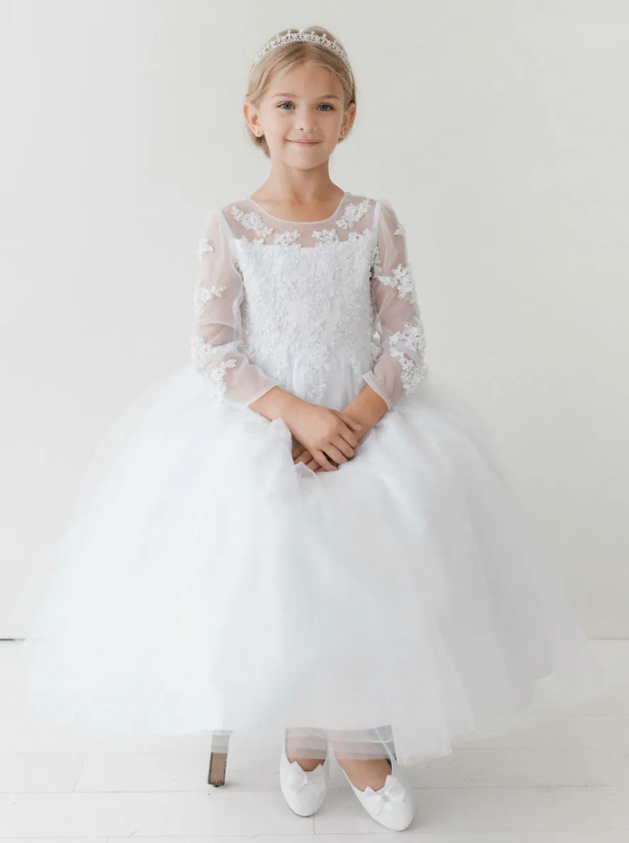 Long Sleeve Formal Dress