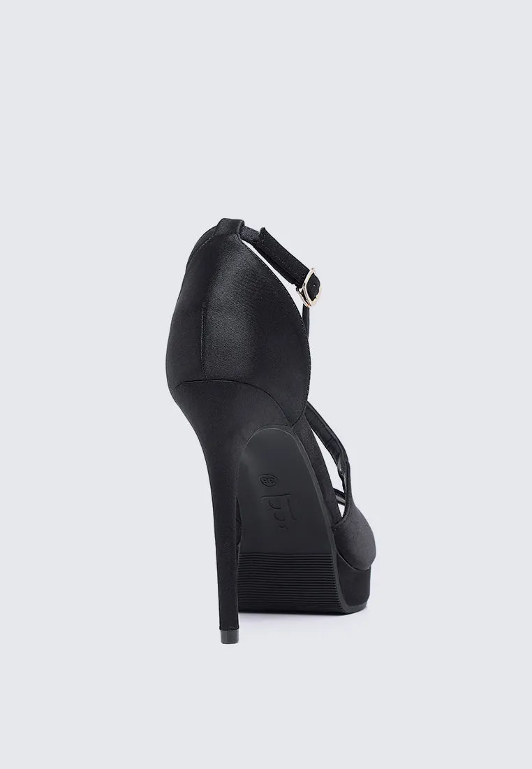 Louise Comfy Heels In Black