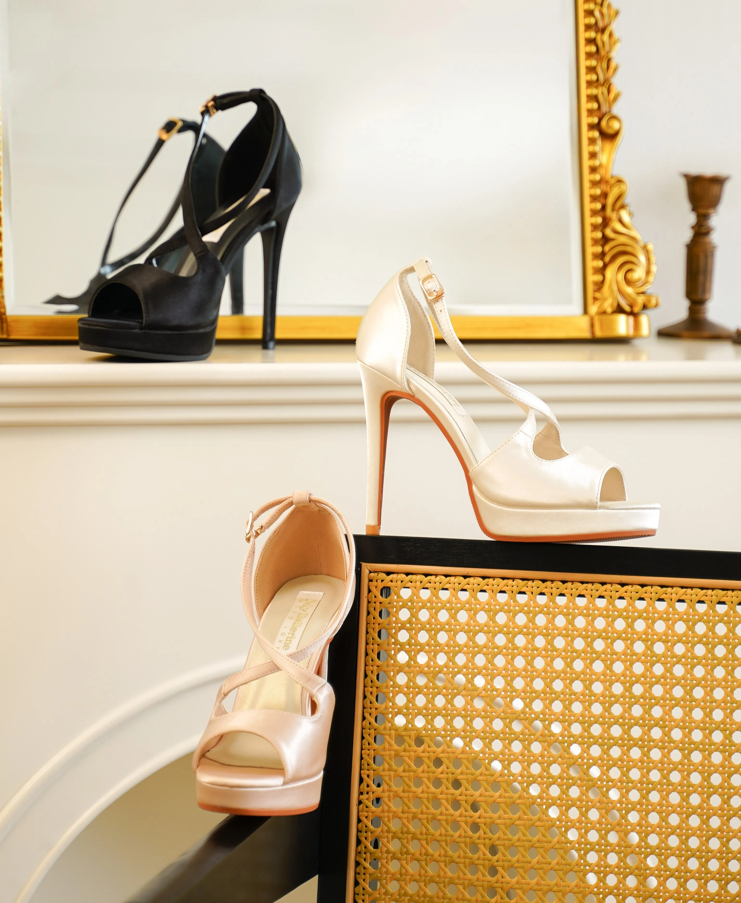 Louise Comfy Heels In Black