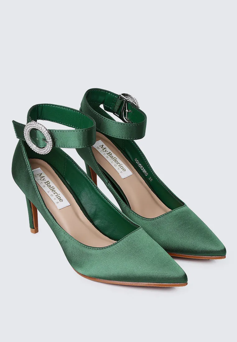 Lyla Comfy Pumps In Green