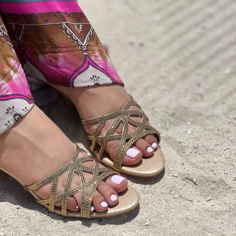 Maha Flats S186F - Gold