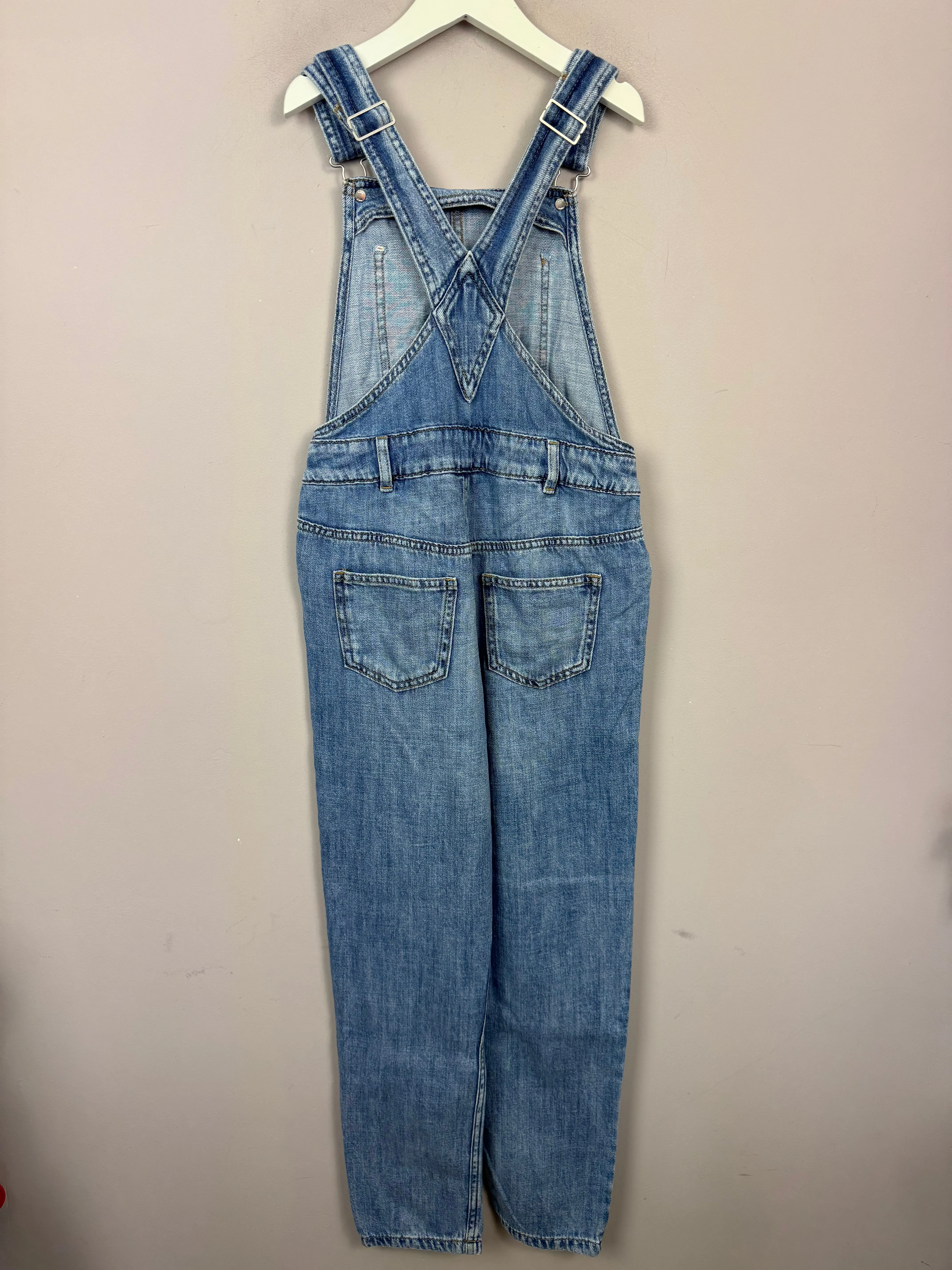M&S Denim Dungarees 10-11y