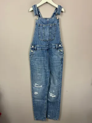 M&S Denim Dungarees 10-11y