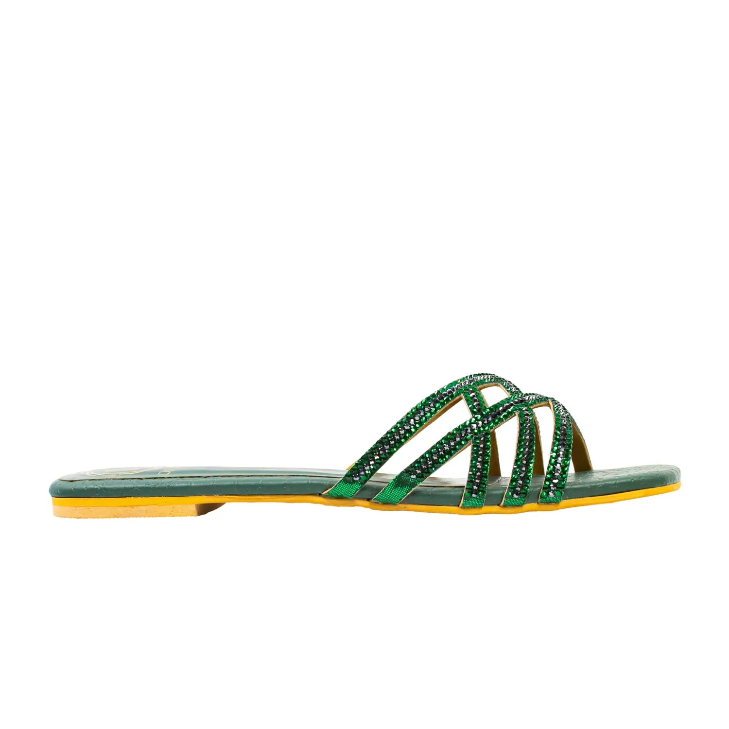 Marwa Flats S165F - Green