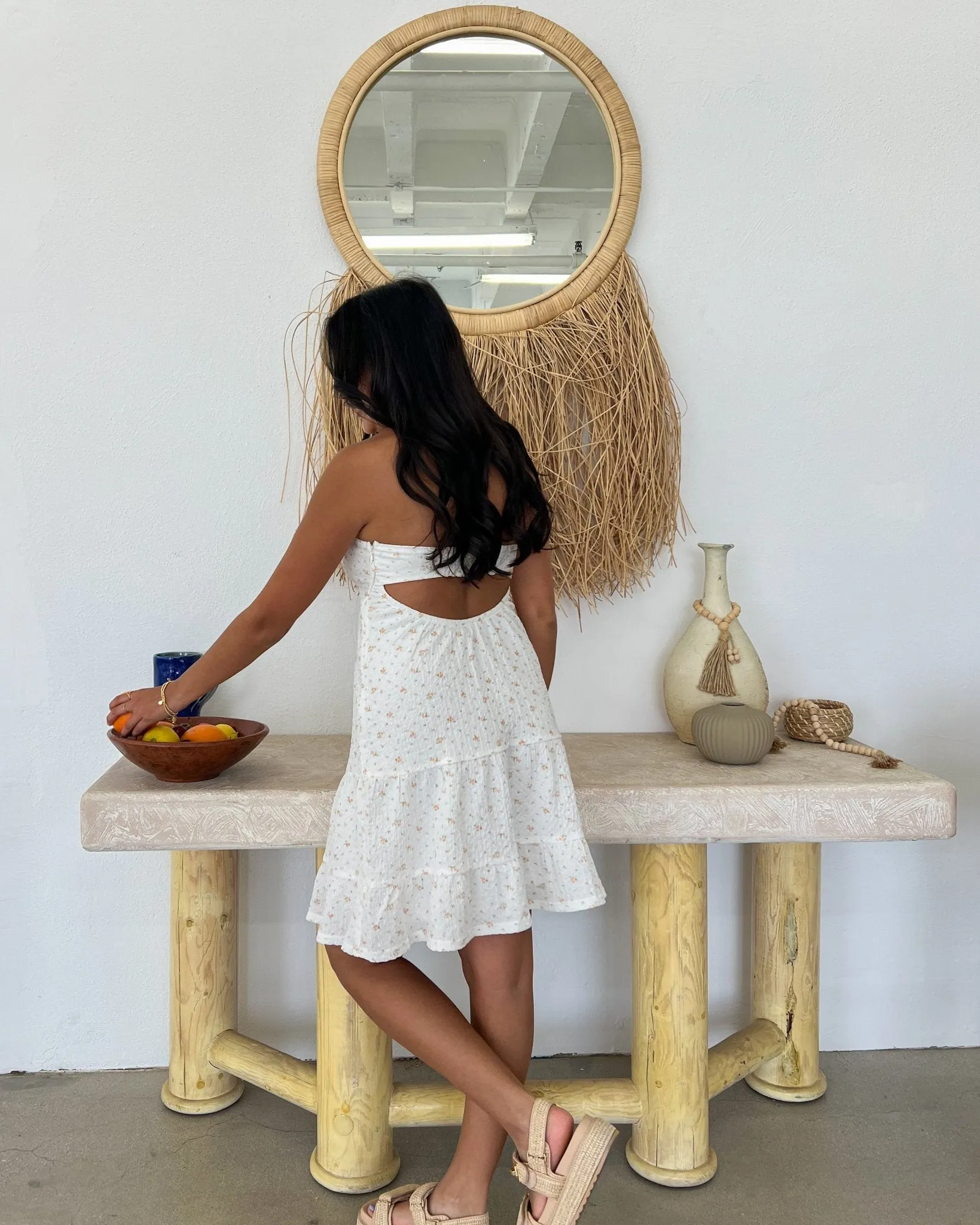 Meadow Floral Mini Dress