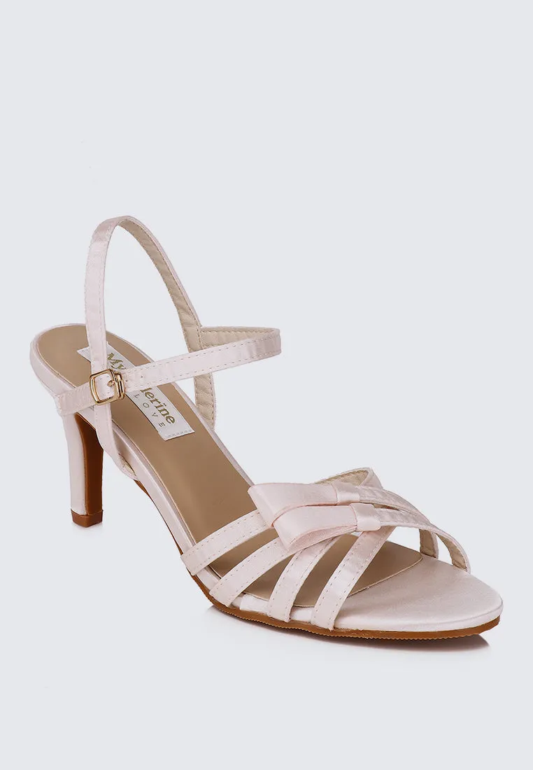 Melissa Comfy Heels In Ivory