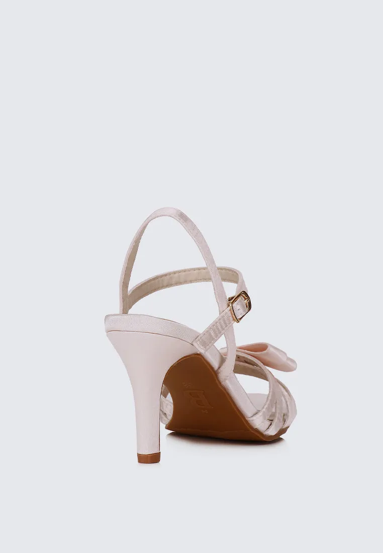 Melissa Comfy Heels In Ivory
