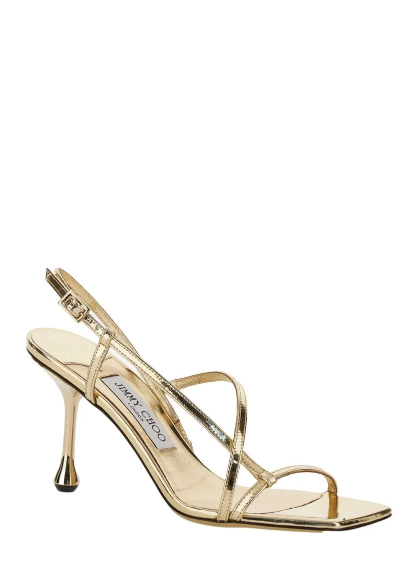 Metallic 'Etana' Slingback Sandals