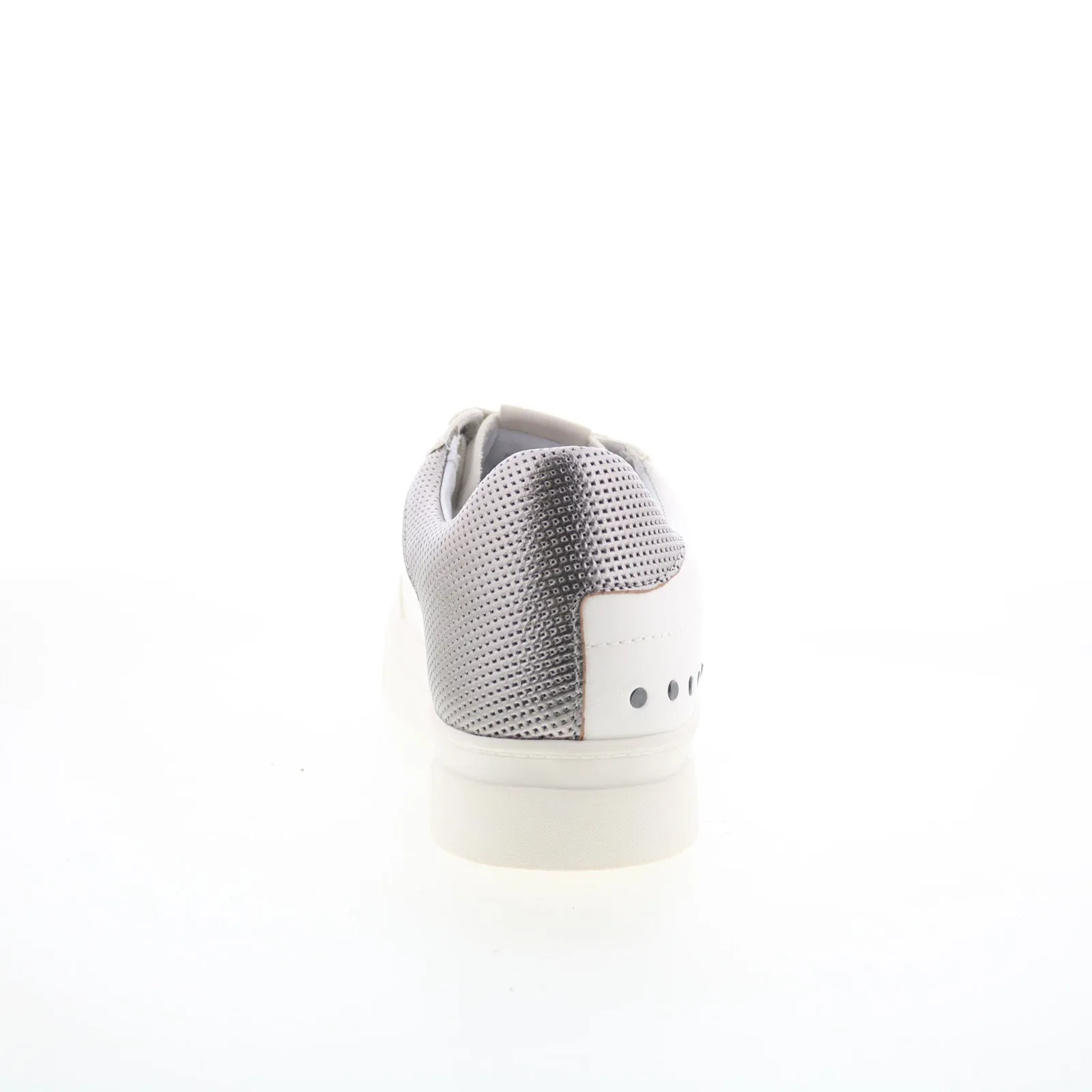 Miz Mooz Alpps Womens White Leather Lace Up Lifestyle Sneakers Shoes