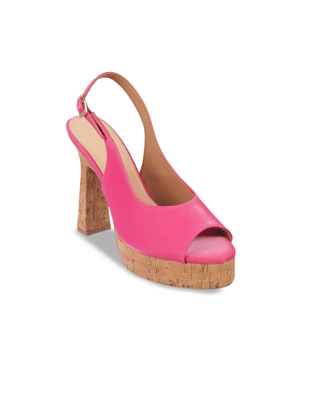 Mochi Block Heeled Peep Toes