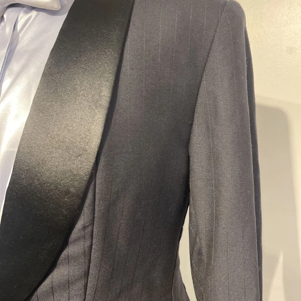 New MDA Black Striped Formal