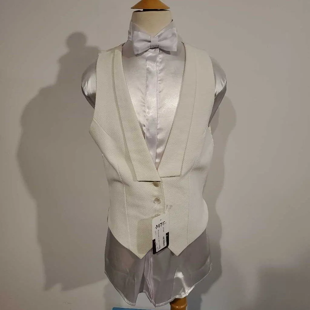 Off White Formal Vest