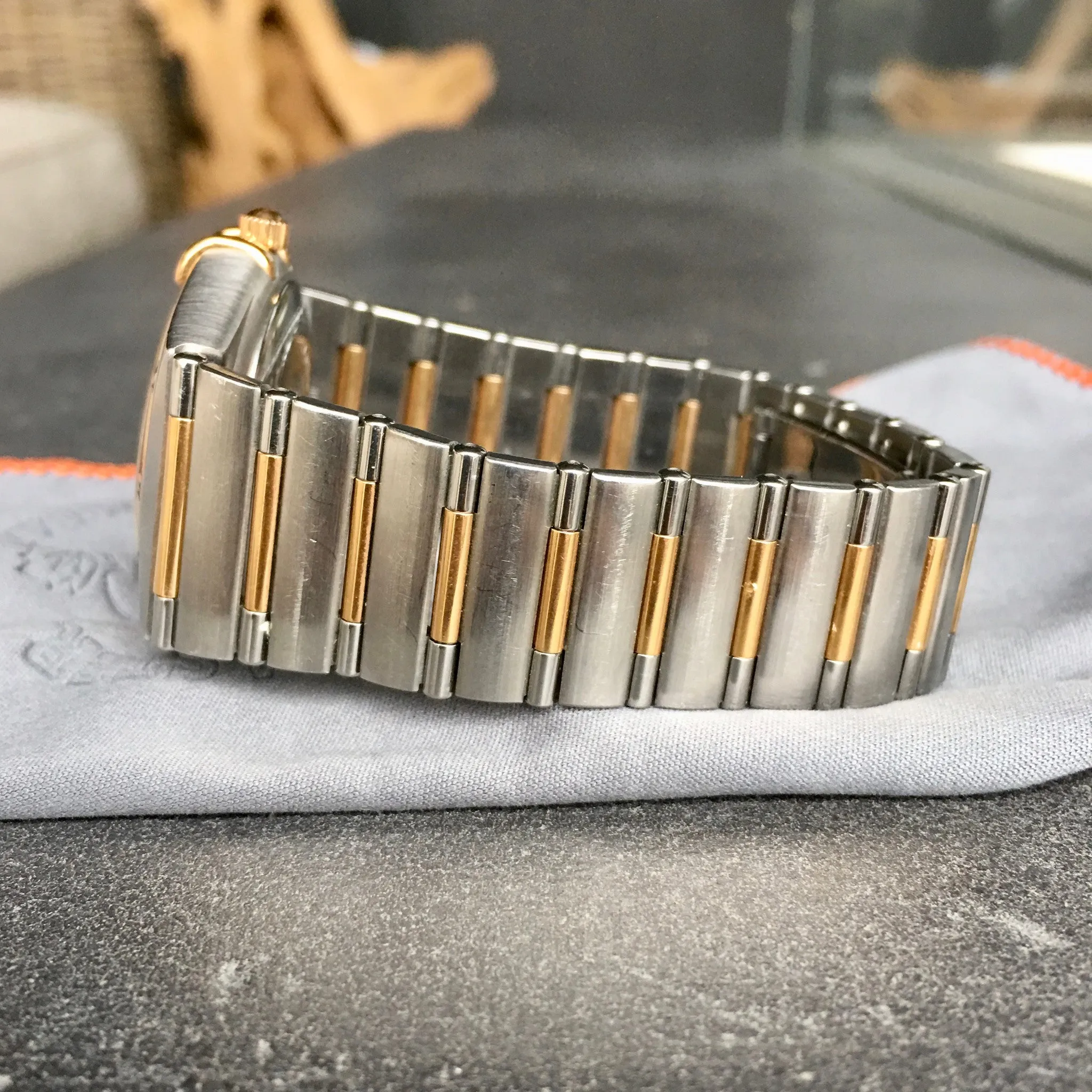 Omega Constellation 50th Anniversary Automatic Diamond 18K Steel Ref 1304.35
