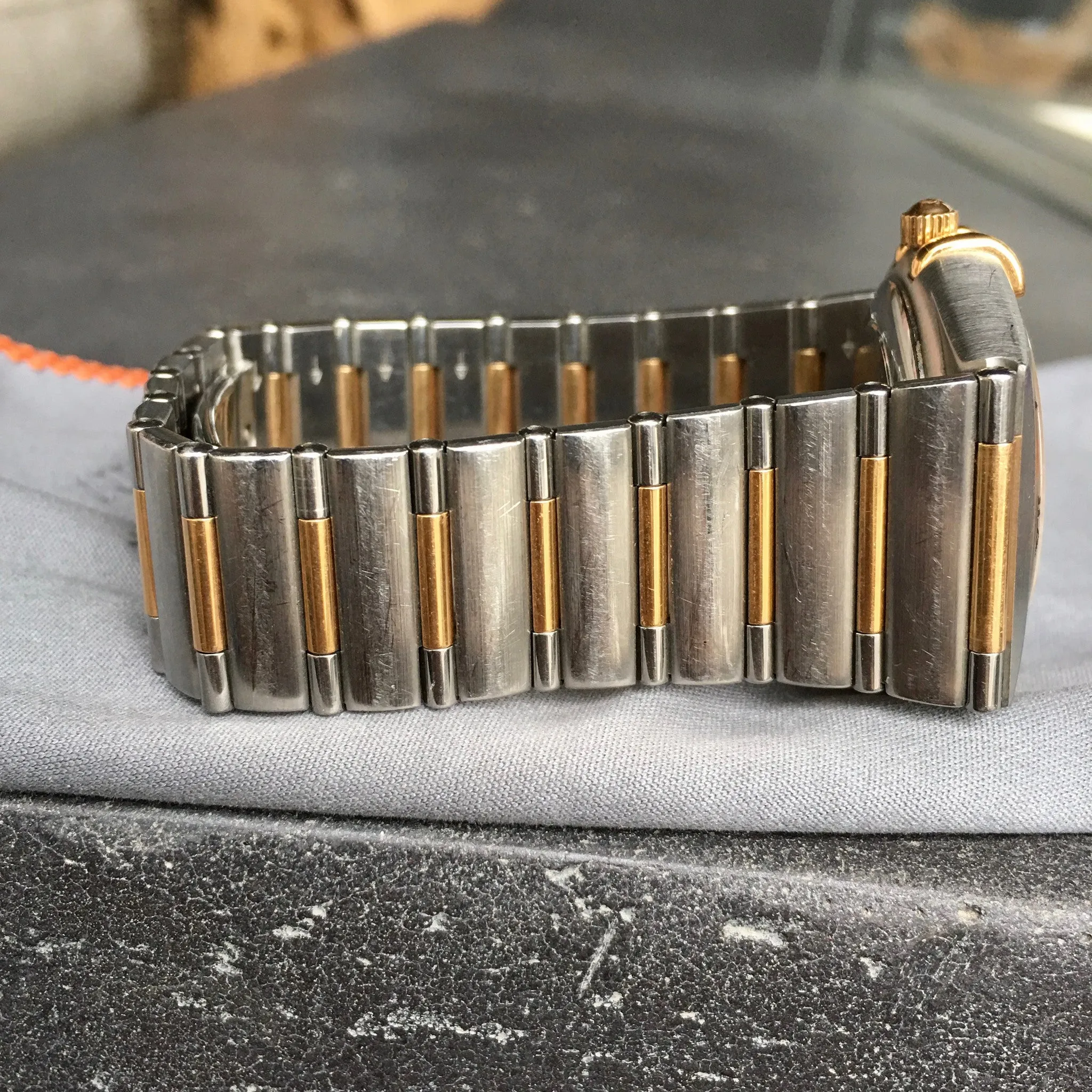 Omega Constellation 50th Anniversary Automatic Diamond 18K Steel Ref 1304.35