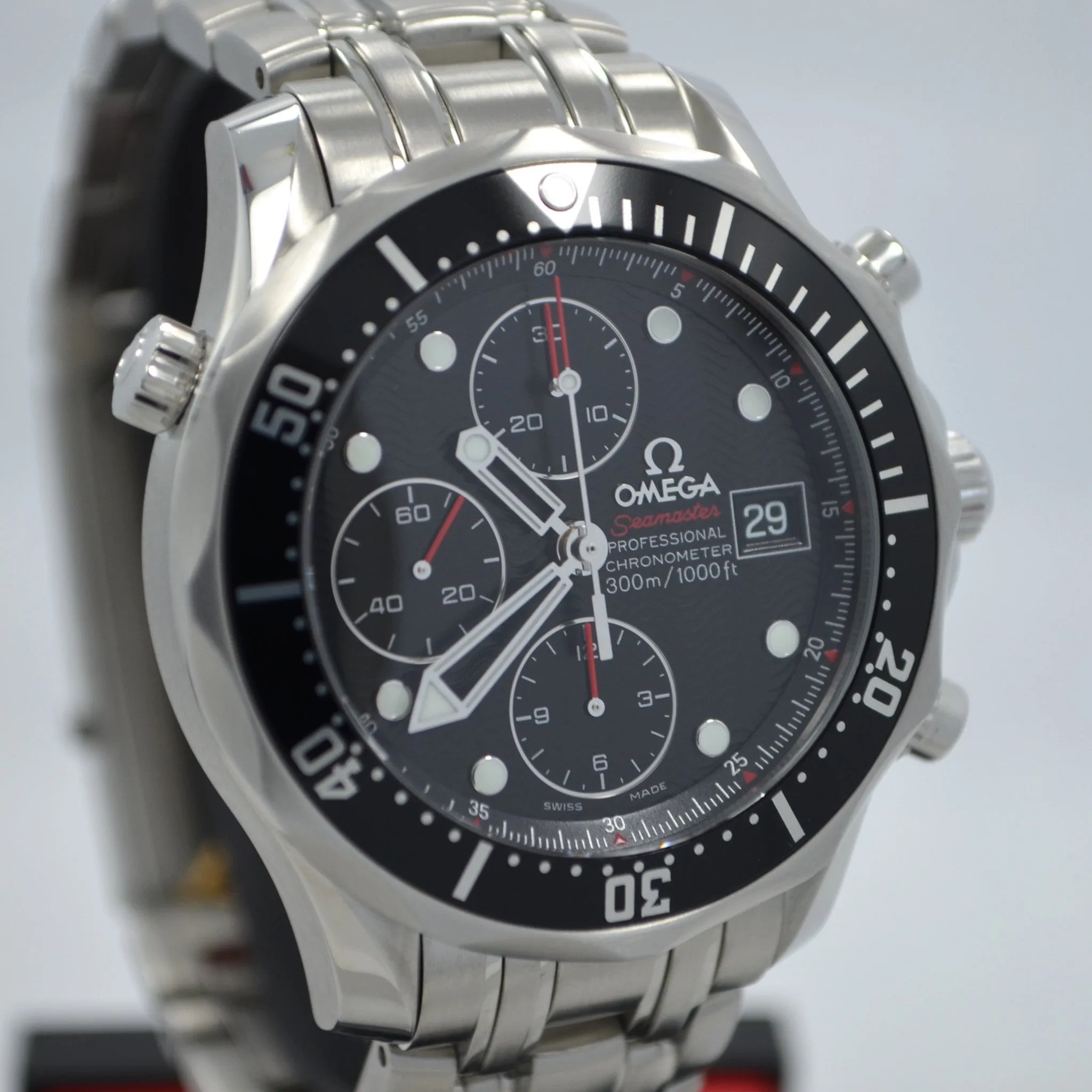 Omega Seamaster Professional 213.30.42.40.01.001 Chronograph 300M Steel Watch