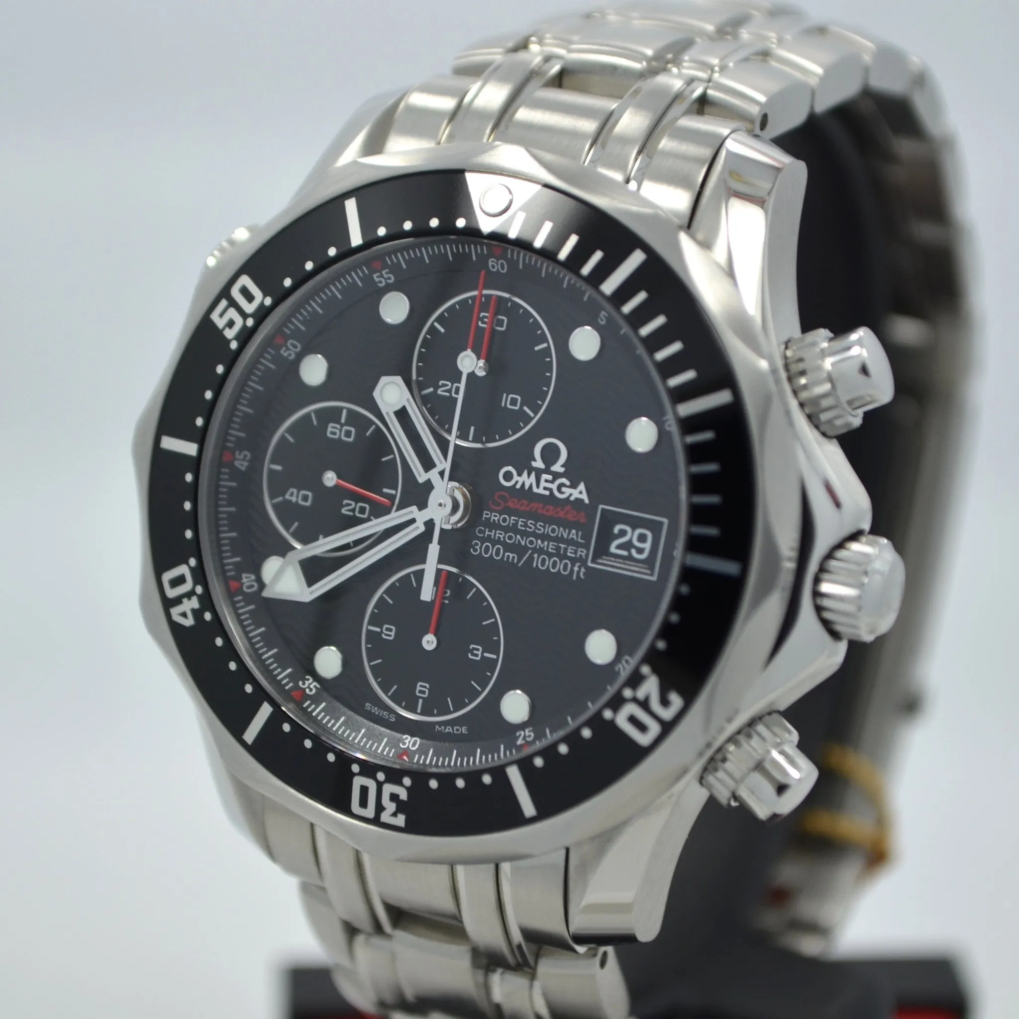 Omega Seamaster Professional 213.30.42.40.01.001 Chronograph 300M Steel Watch