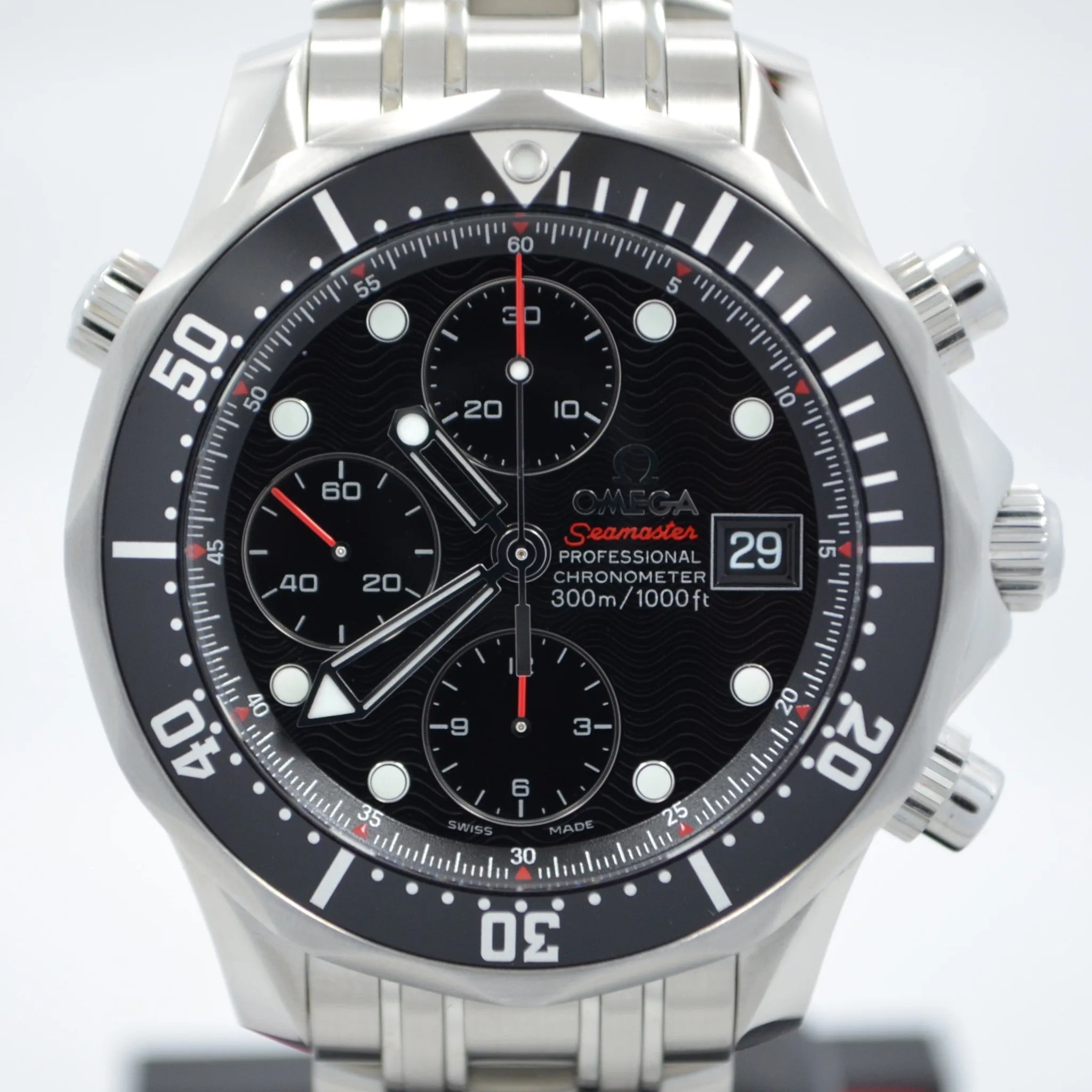 Omega Seamaster Professional 213.30.42.40.01.001 Chronograph 300M Steel Watch