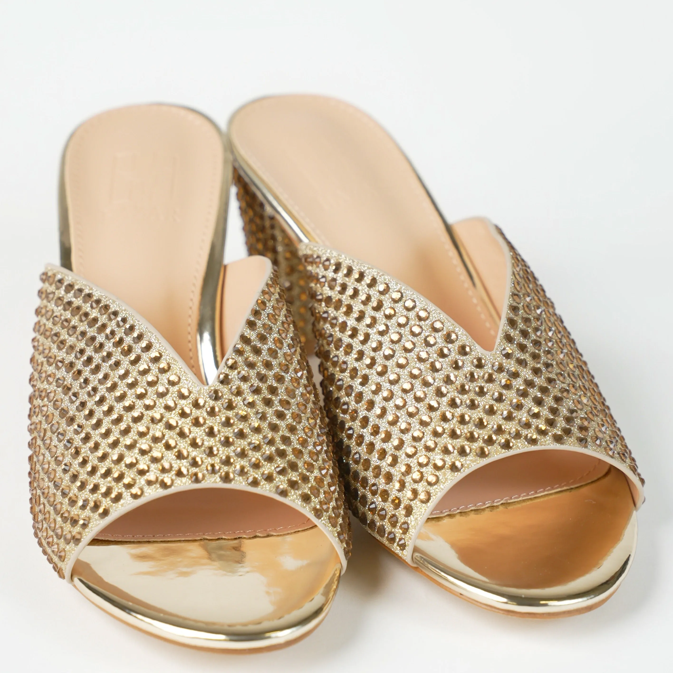 Open Block Heel