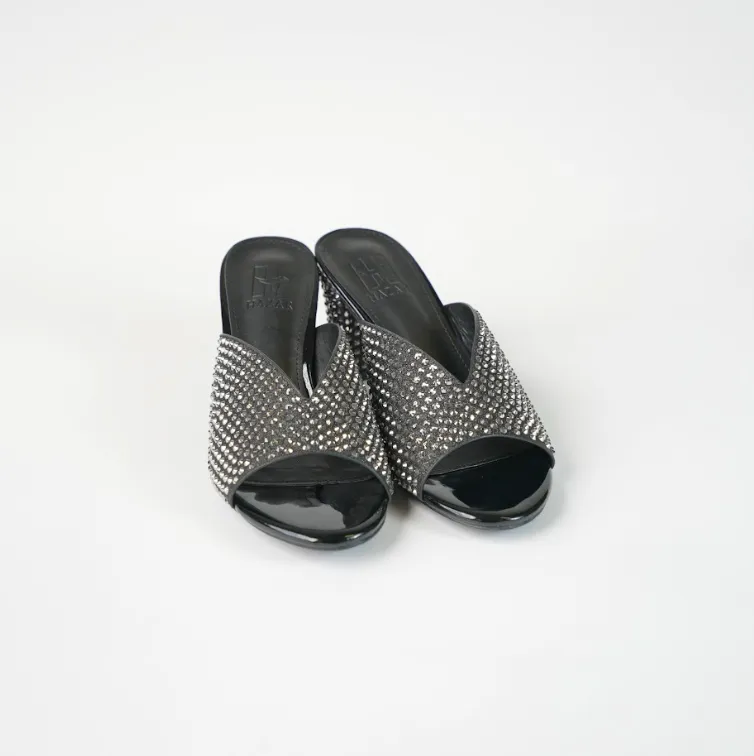 Open Block Heel