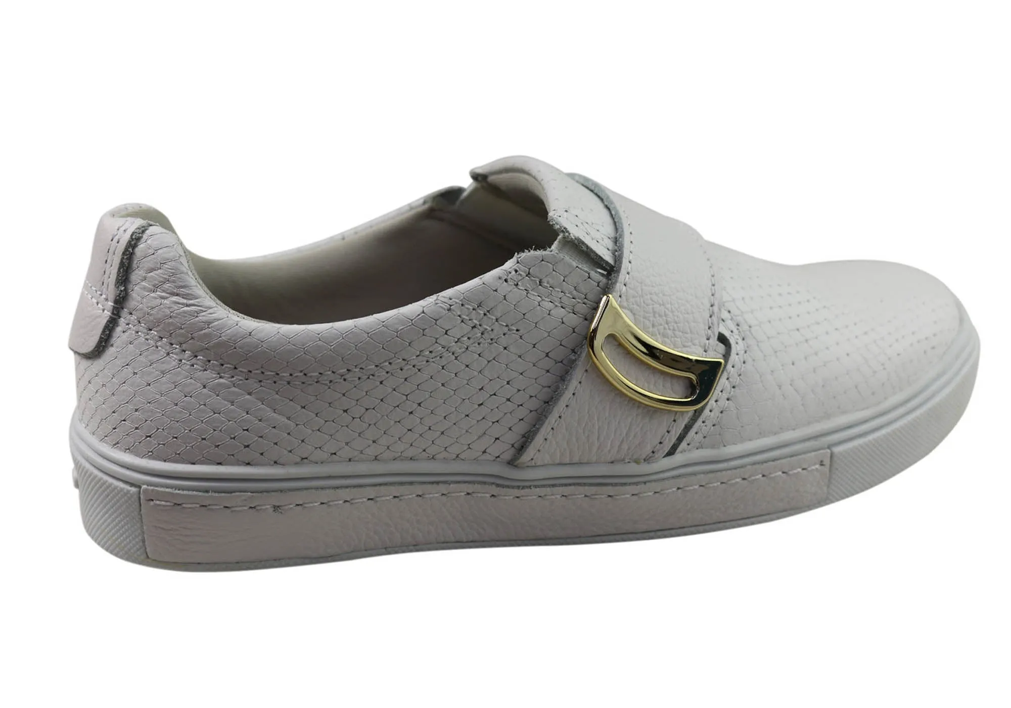 Pegada Keepler Womens Comfortable Leather Casual Shoes Made In Brazil