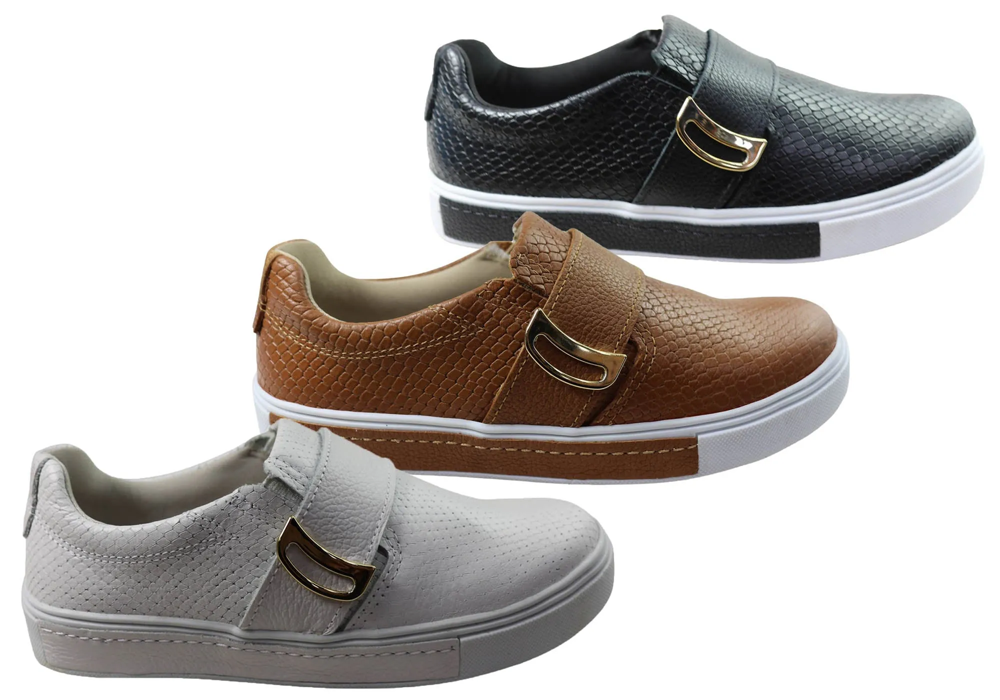 Pegada Keepler Womens Comfortable Leather Casual Shoes Made In Brazil