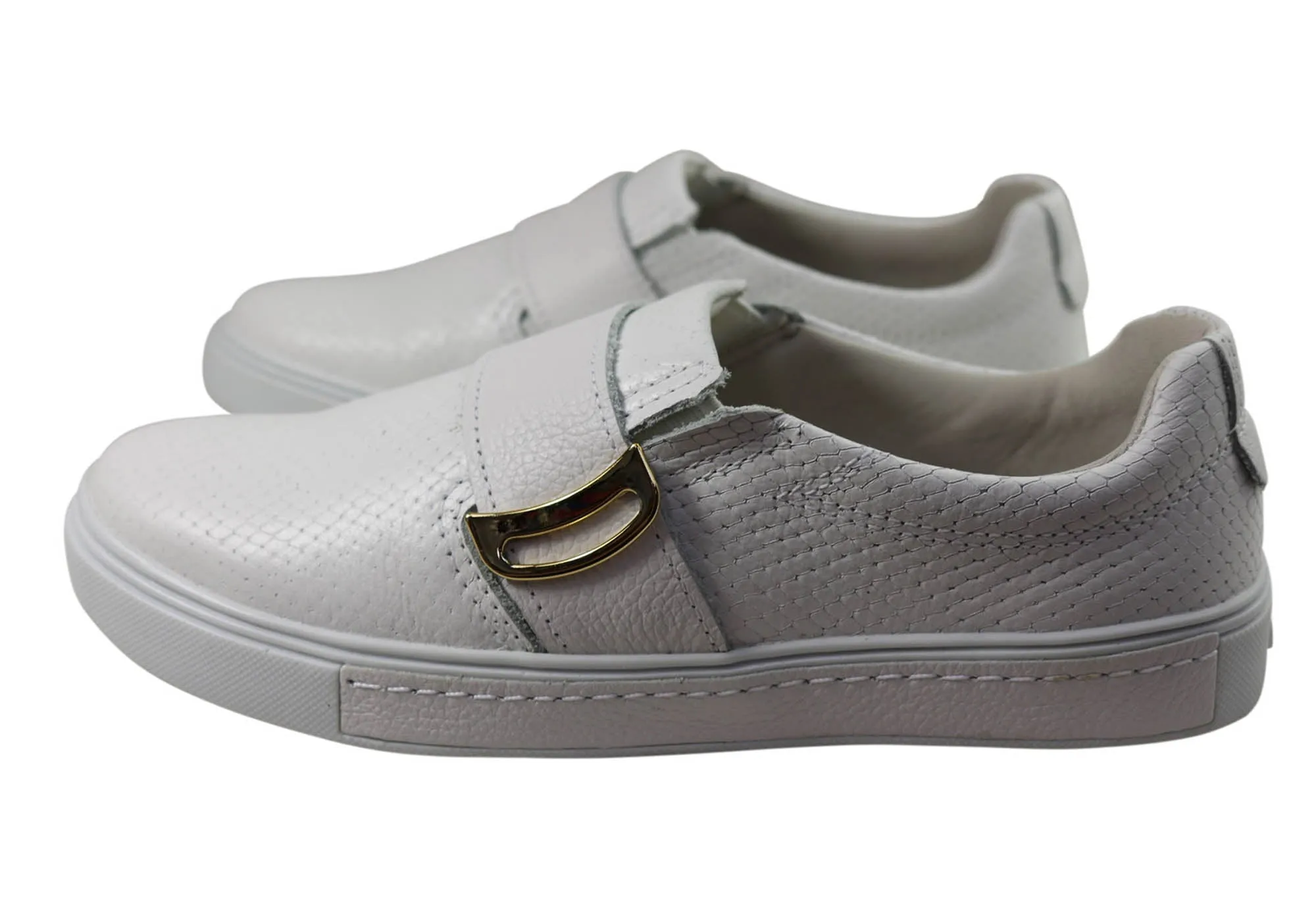 Pegada Keepler Womens Comfortable Leather Casual Shoes Made In Brazil