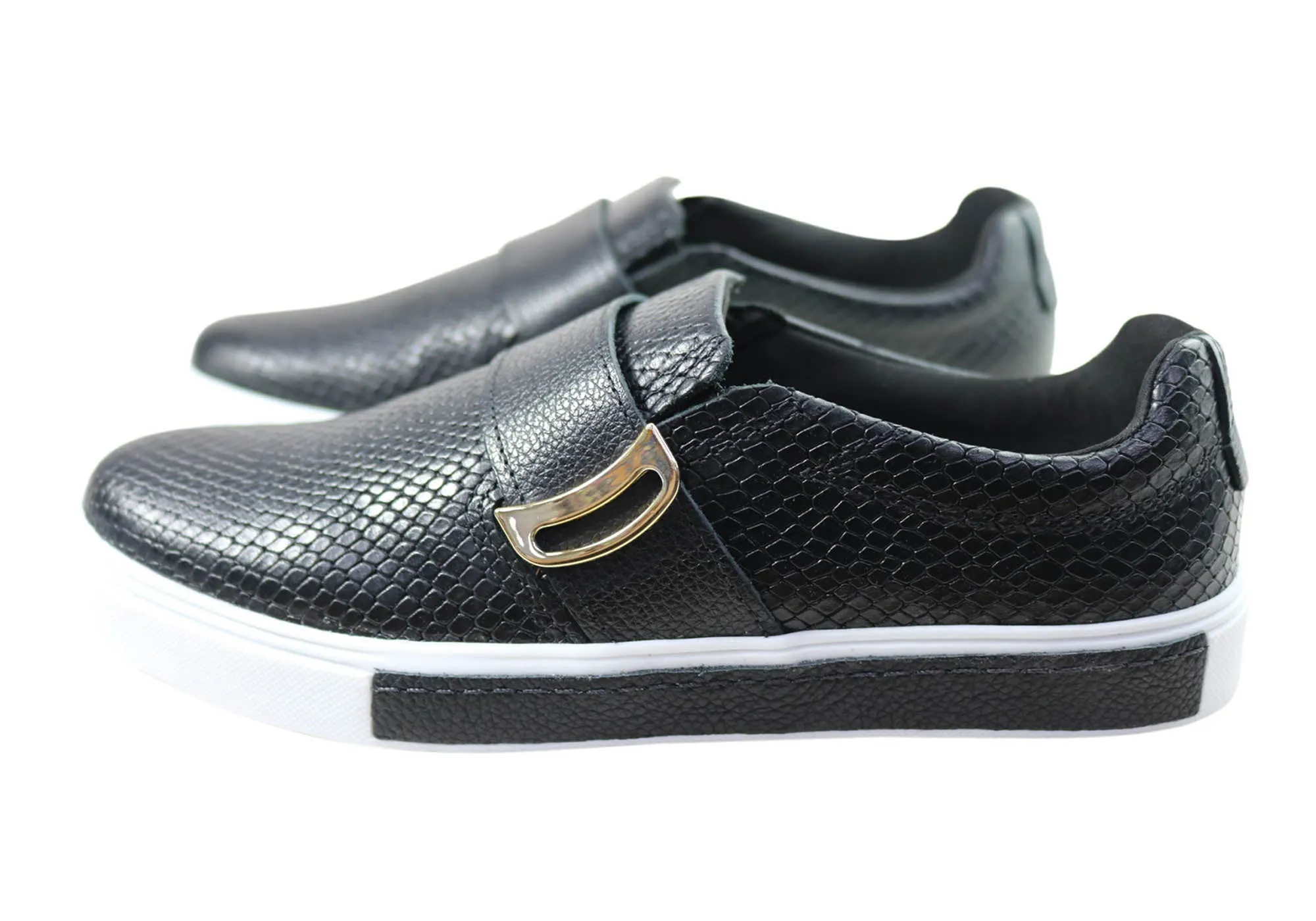 Pegada Keepler Womens Comfortable Leather Casual Shoes Made In Brazil