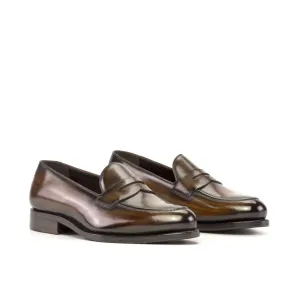 Penny Loafer in Brown Patina
