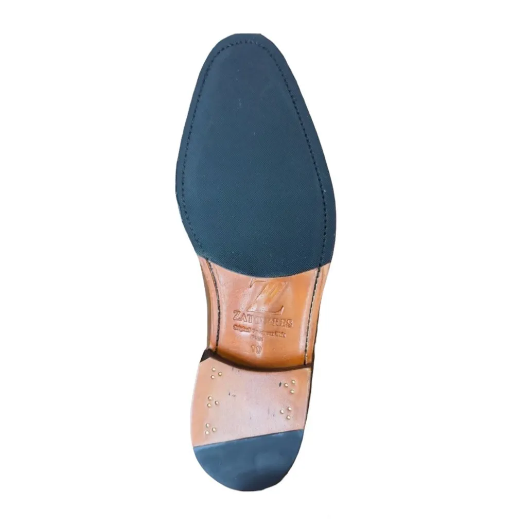 Penny Loafer in Medium Brown Suede