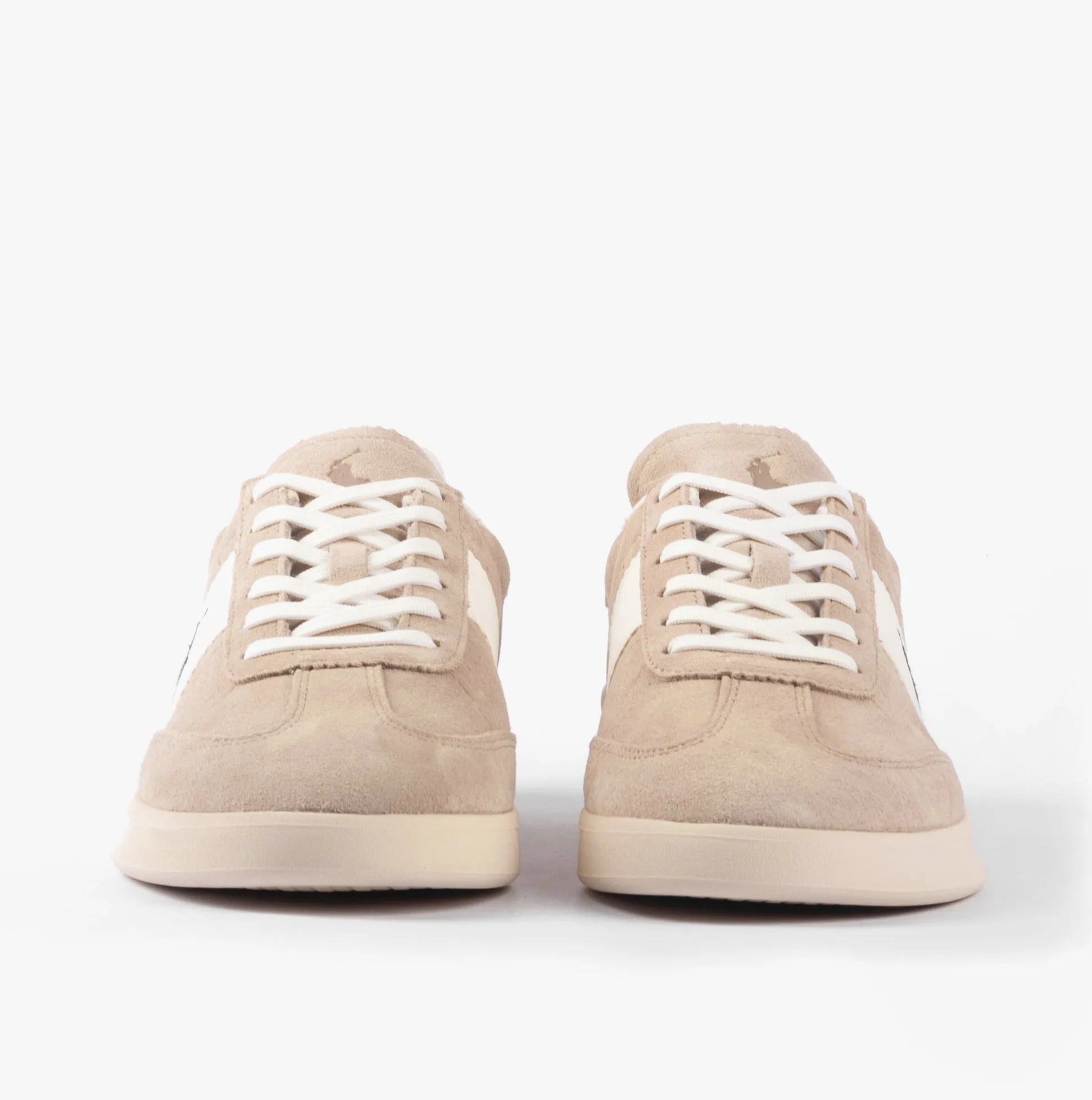 Polo Ralph Lauren HRT AERA Mens Trainers Milkshake/Deckwash White