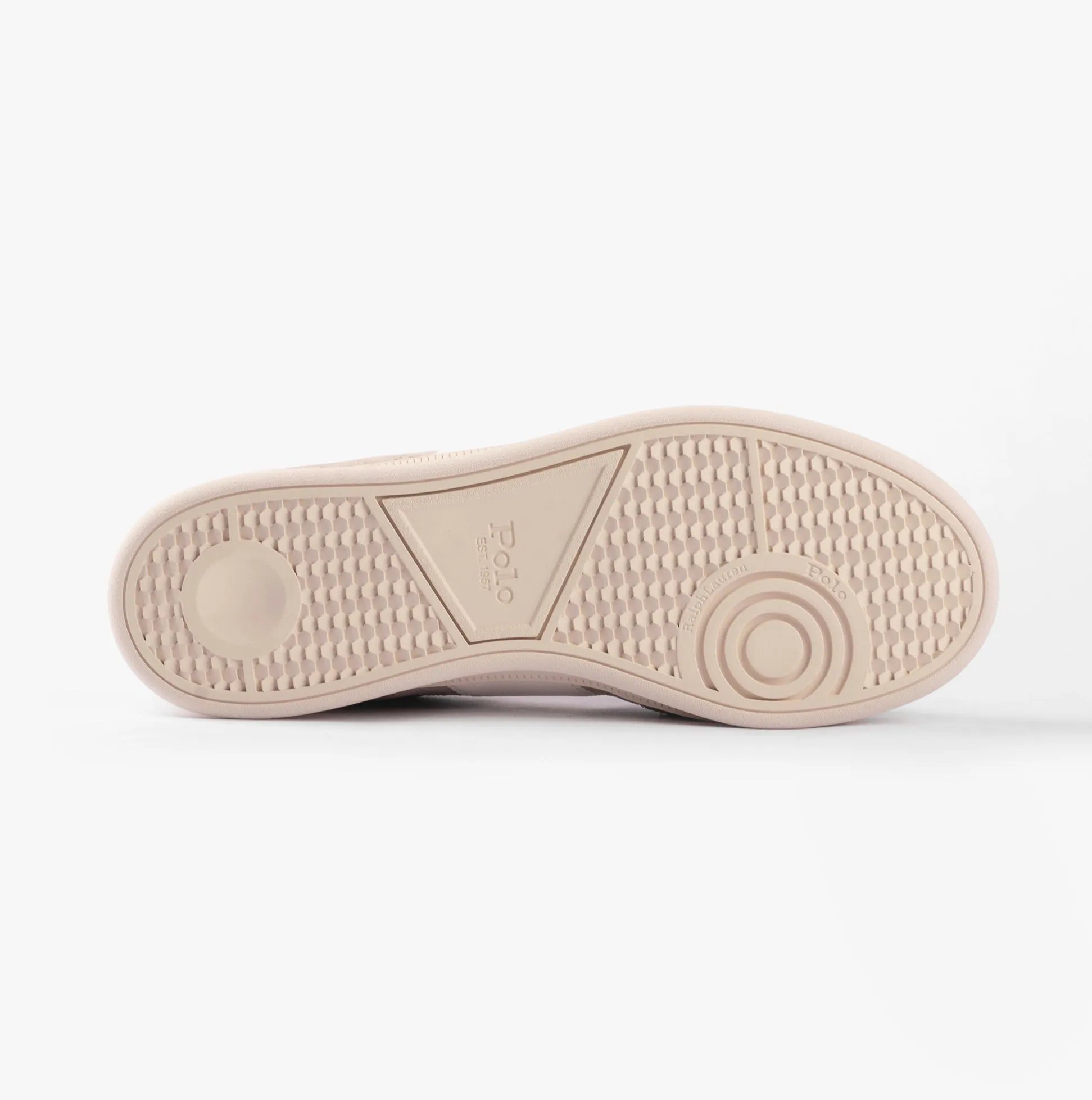Polo Ralph Lauren HRT AERA Mens Trainers Milkshake/Deckwash White