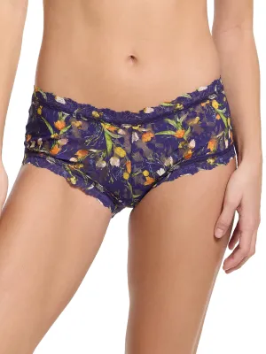 Printed Signature Lace® Boyshort Central Park
