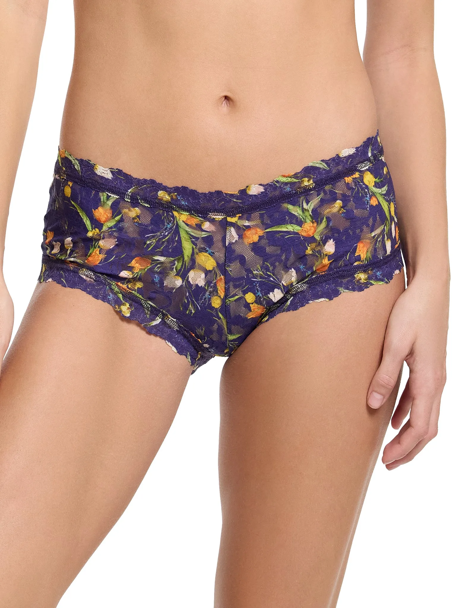 Printed Signature Lace® Boyshort Central Park