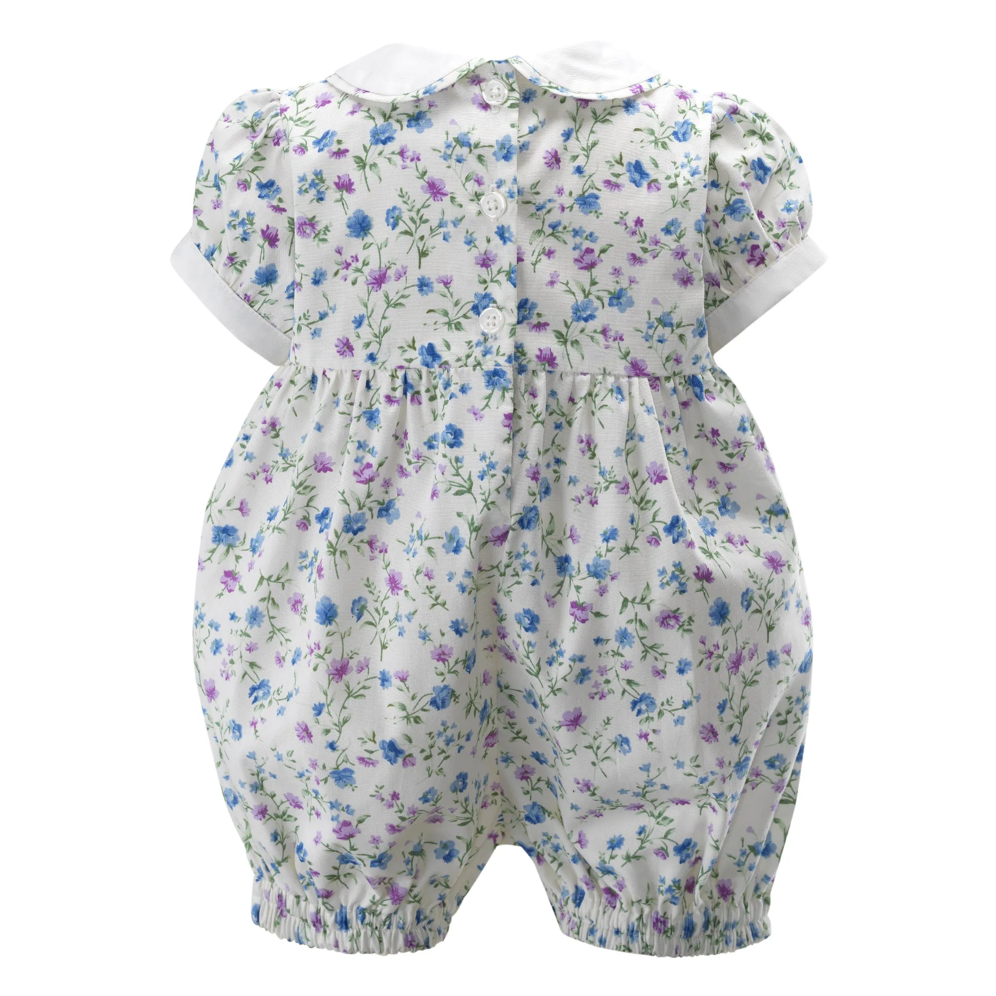 Purple Floral Babysuit
