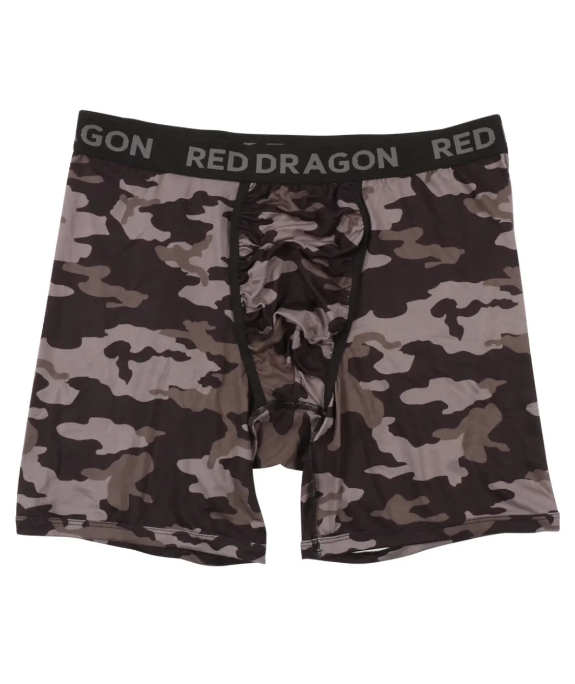 RDS Mens Comfy Boxer Briefs - Black Camo