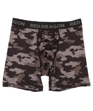 RDS Mens Comfy Boxer Briefs - Black Camo
