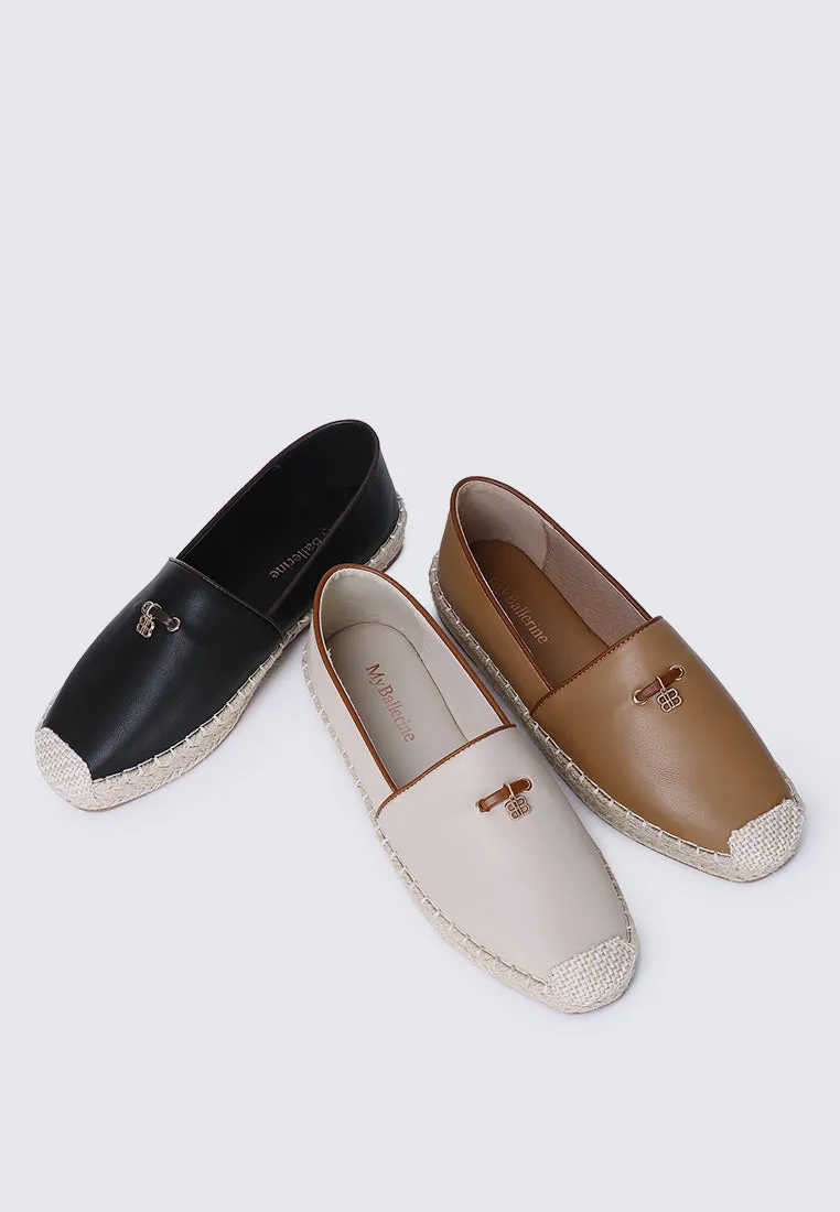 Roberta Comfy Espadrilles In Beige