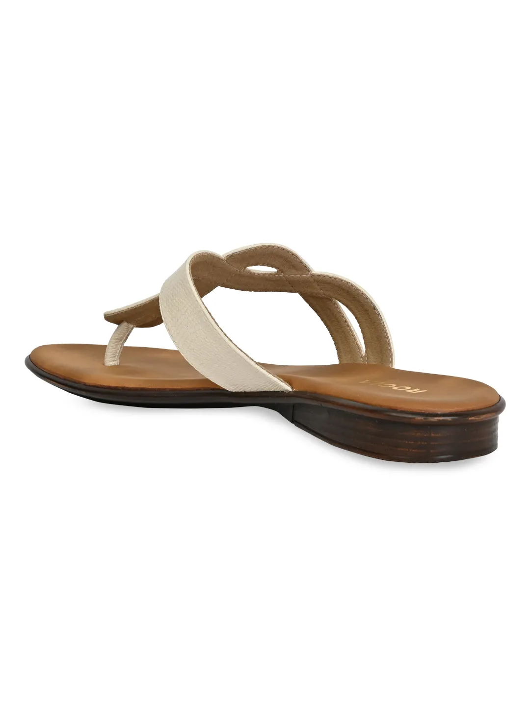 Rocia By Regal Beige Women Casual Flats