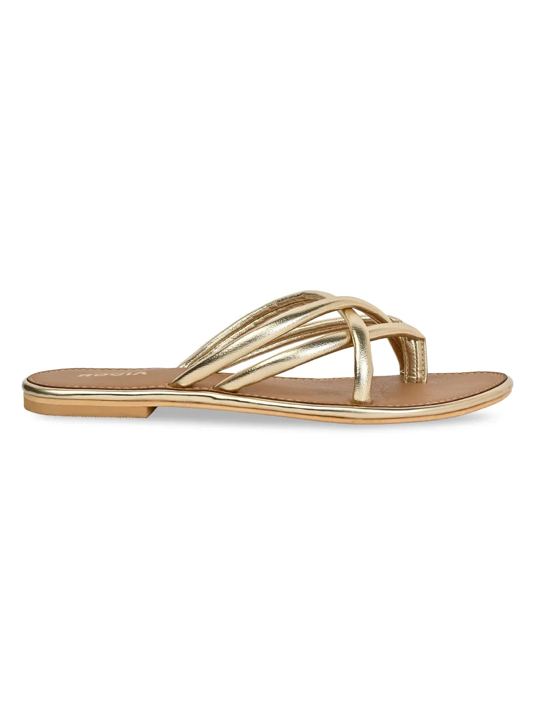 Rocia By Regal Gold Women Casual Flats