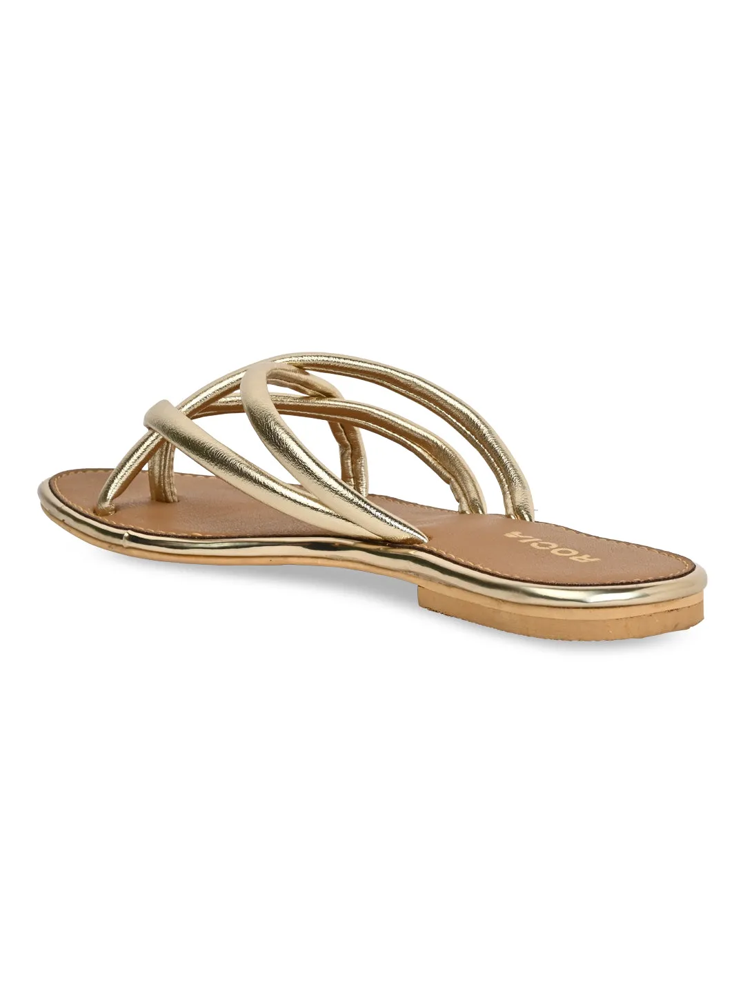 Rocia By Regal Gold Women Casual Flats