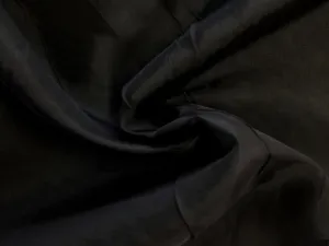SHEER DRAPE - BLACK