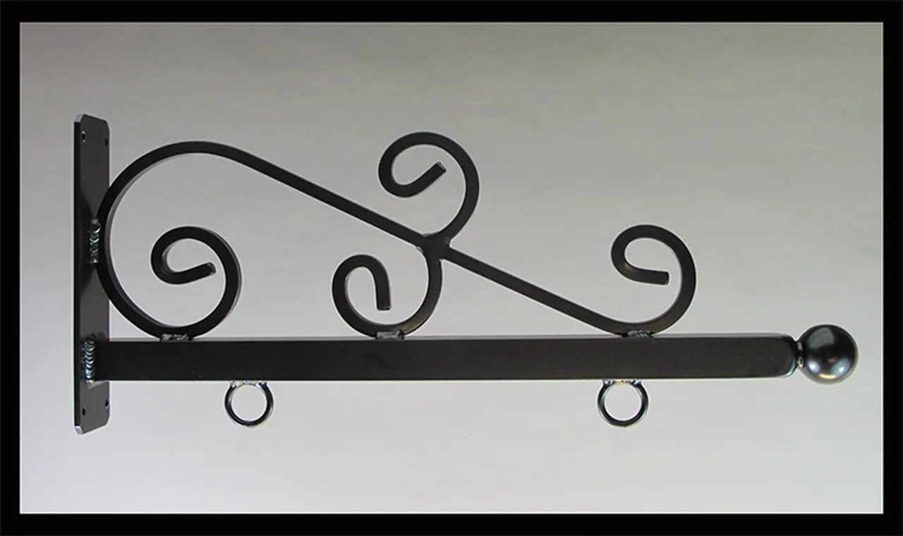 Sign Bracket - NO SIGN 24 inch Whispy Style