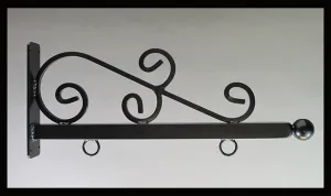 Sign Bracket - NO SIGN 24 inch Whispy Style
